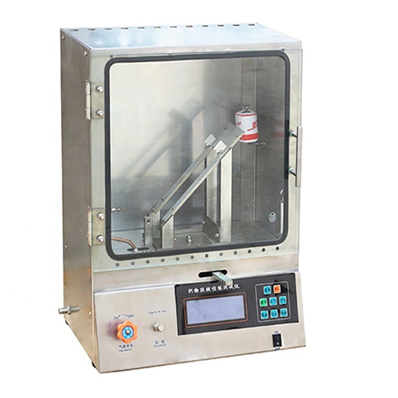 Flammability Tester Manufacturer - OEM ASTM D1230 45 Degree Textile Flame