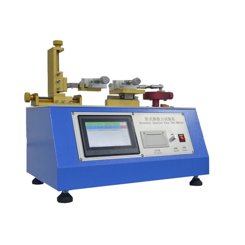 Insertion Force Tester Manufacturer - OEM Horizontal Plug Pull Test Machine
