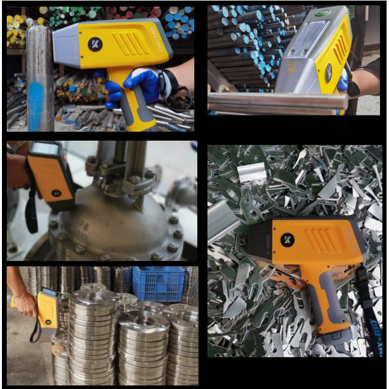 XRF Analyzer Manufacturer - OEM LR-8000 Handheld Light Metal Alloy Spectrometer
