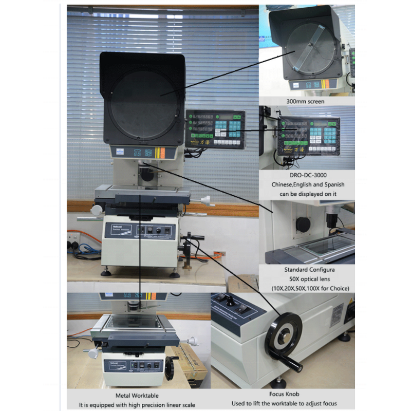 Profile Projector Manufacturer - OEM CPJ-3025 Optical Comparator Shadowgraph