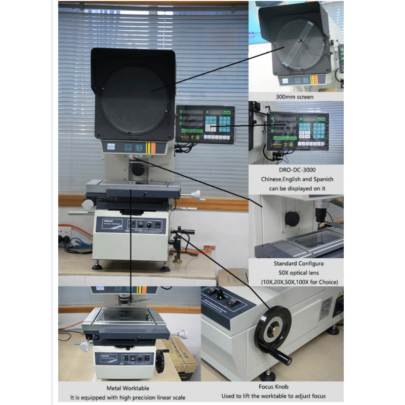 Optical Comparator Manufacturer - OEM CPJ-3000/3000Z Digital Profile Projector