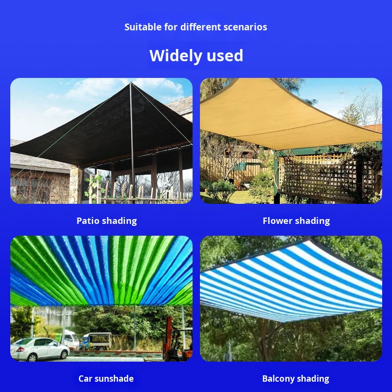 Sunshade Net Factory - Thickened Densified Net