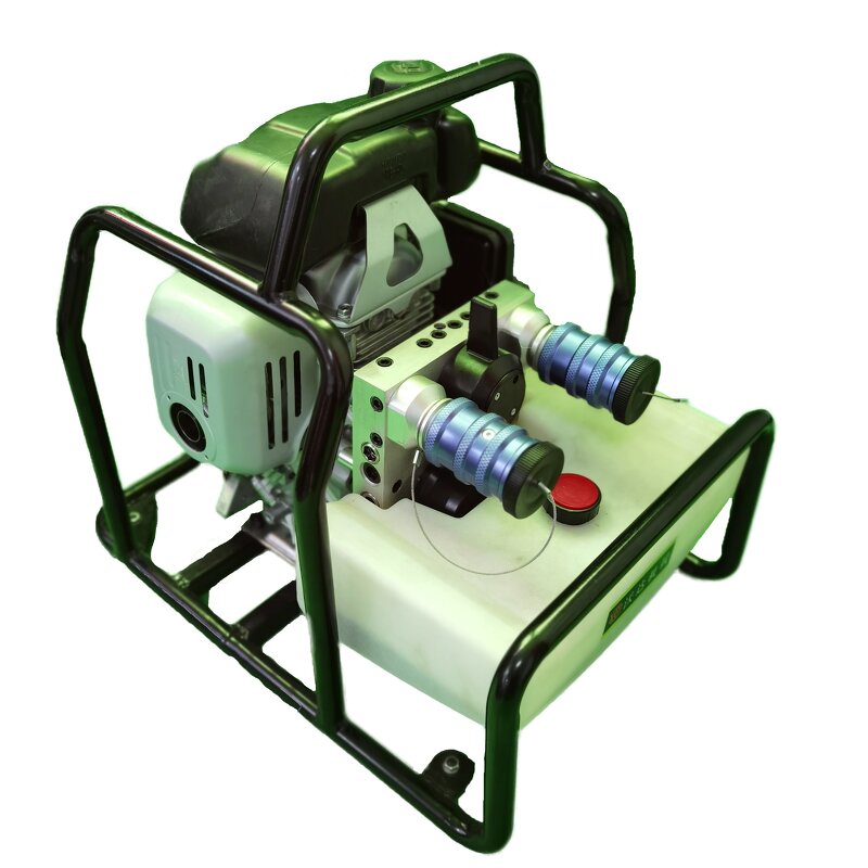 Hydraulic Motor Pump Factory - Double Output Turbo Pump