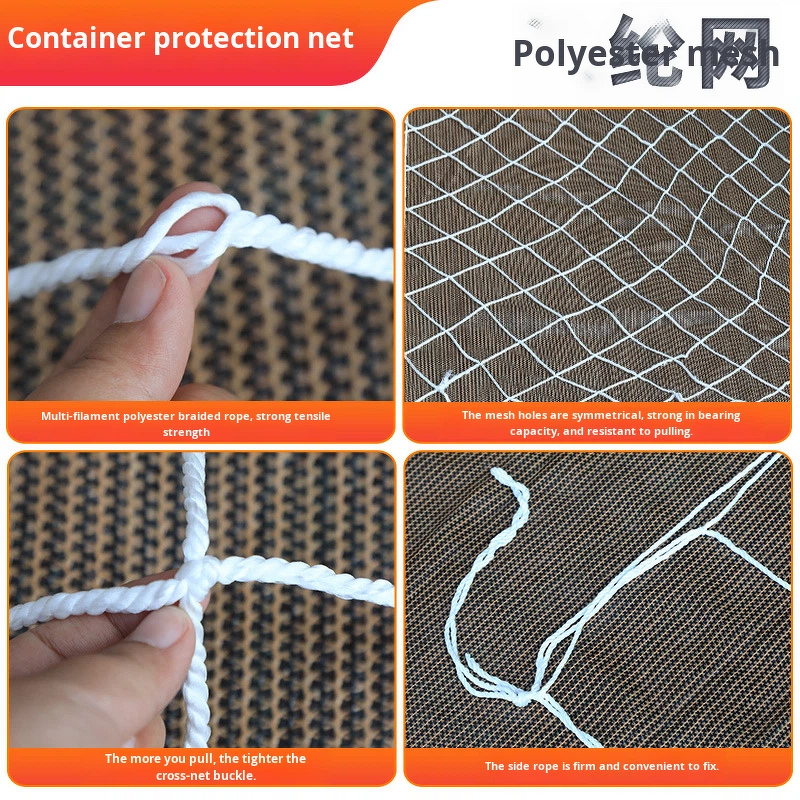 Cargo Net Manufacturer - Polyethylene Container Mesh