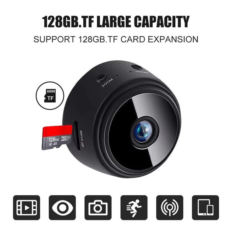 Mini Camera Manufacturer - OEM Hot Sales A9 1080p HD Resolution Super WiFi