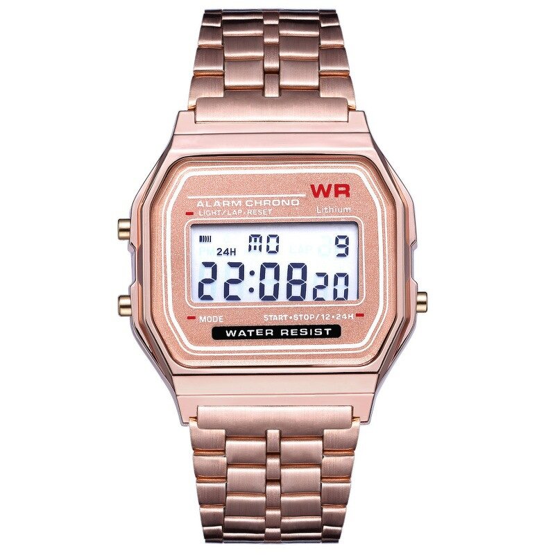 LED Watch Manufacturer - OEM Digital Multifunction Alarm Waterproof Simple Stopwatch