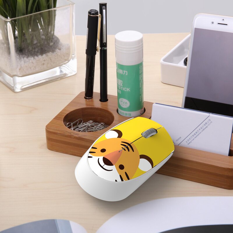 Wireless Mouse Manufacturer - OEM FVT100 Animal Cartoon Panda Tiger Business Gift