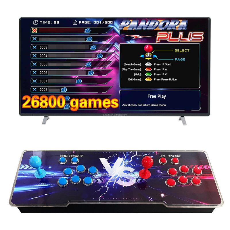Pandora Game Box Manufacturer - OEM 26800 in 1 Home Arcade Retro Coin Operated
