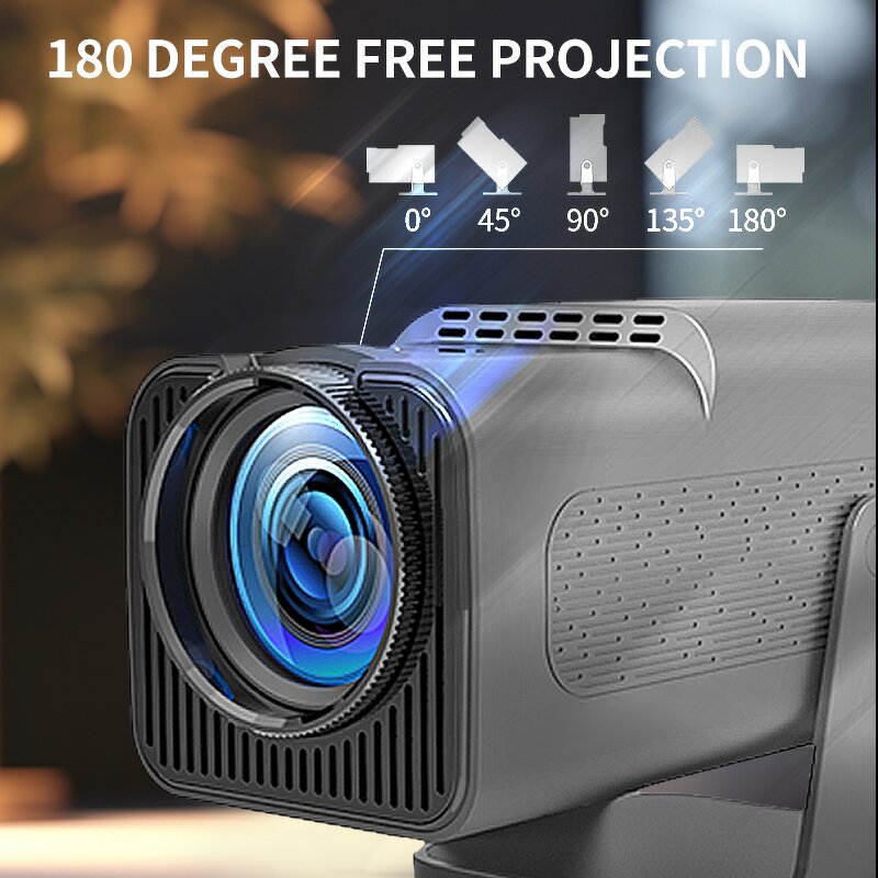 Smart Projector Manufacturer - OEM F600 4K Cinema Game 1080P Portable Pocket Projector