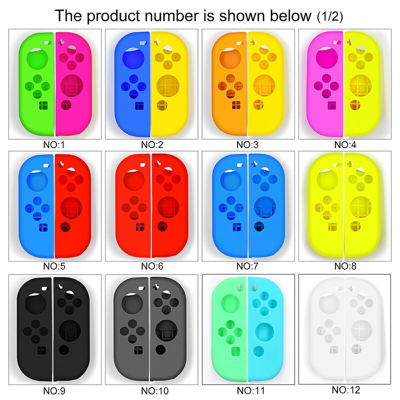 Switch Silicone Case Manufacturer - Factory Wholesale Soft Skin Cover for Joy Con