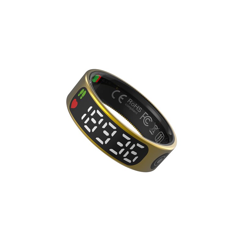 Smart Ring Manufacturer - OEM TK9 3.4g 5ATM Heart Rate Blood Oxygen Sleep Monitor