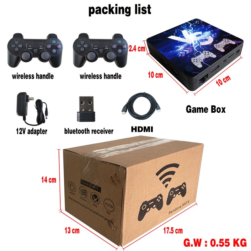 Video Game Box Manufacturer - OEM 4K Super Console PSP Simulator 20000 Games