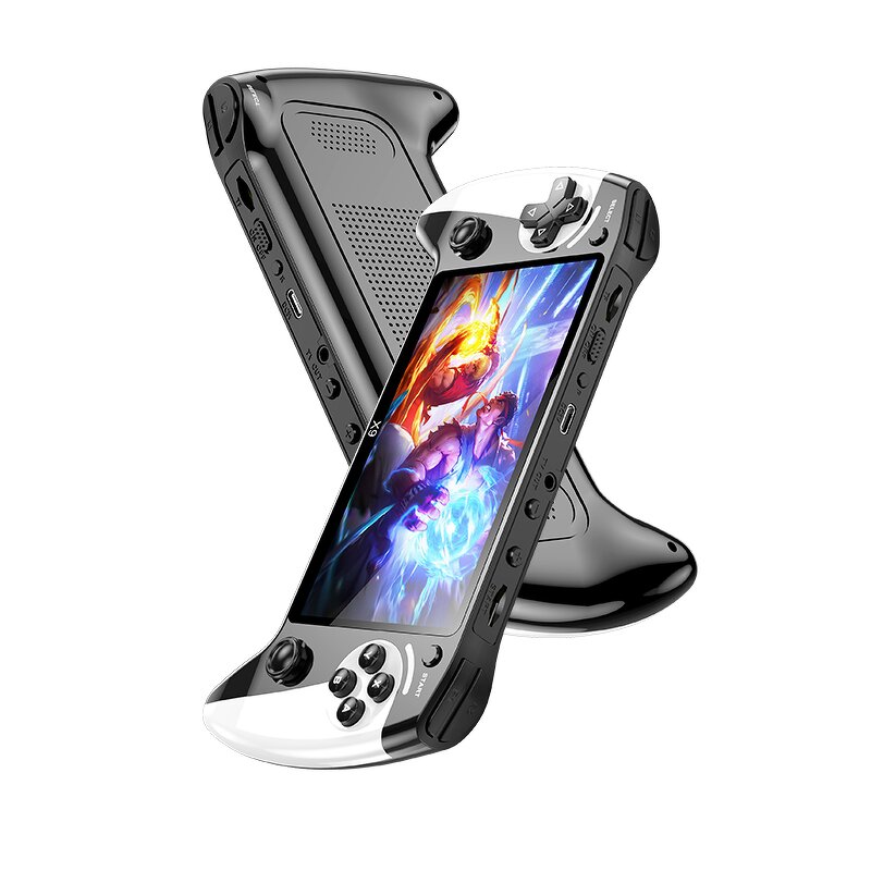 Handheld Game Player Manufacturer - OEM X9 5.5 Inch IPS Full View Black White Digital