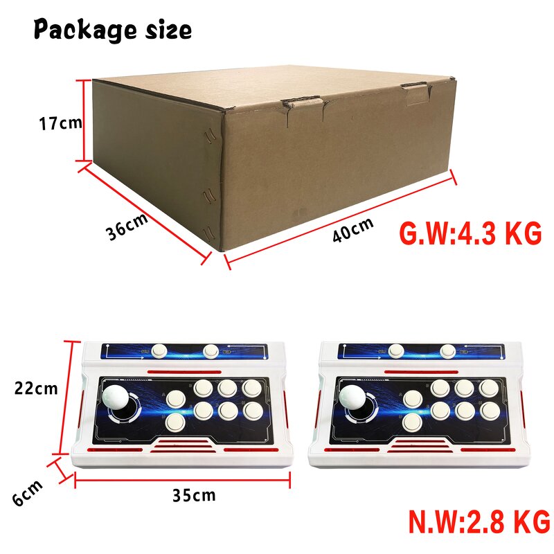 Pandora Arcade Console Manufacturer - OEM 26800 in 1 HD 3D Wireless Controller