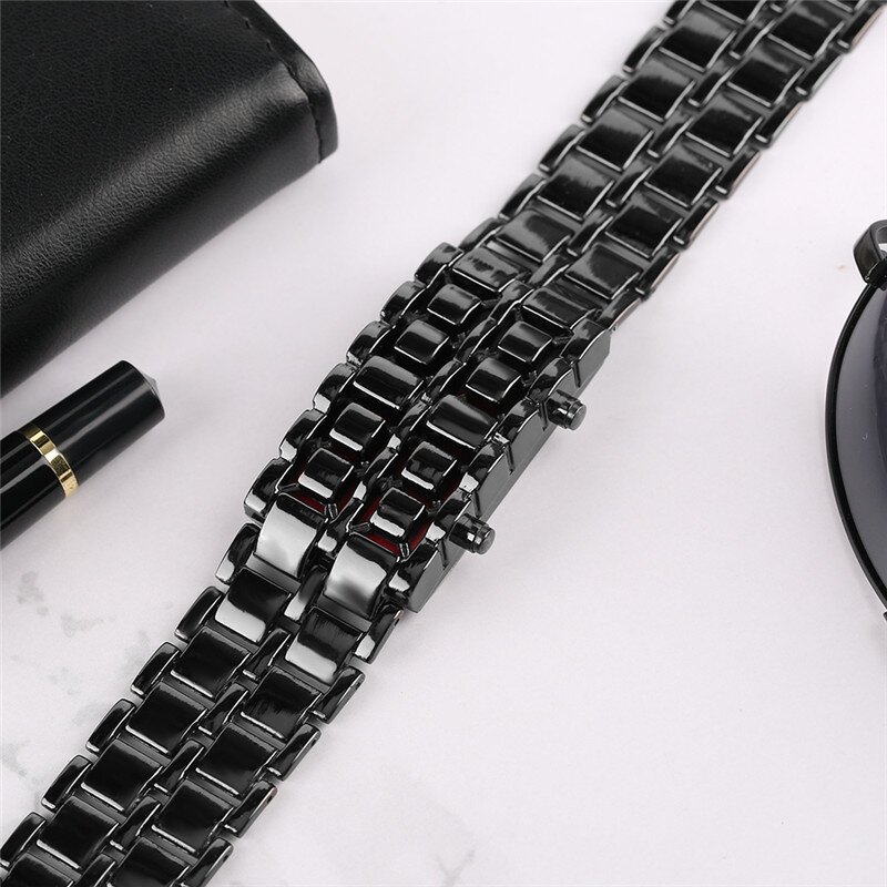 Men's Watch Manufacturer - OEM European American Creative Lava LED Trendy Bracelet