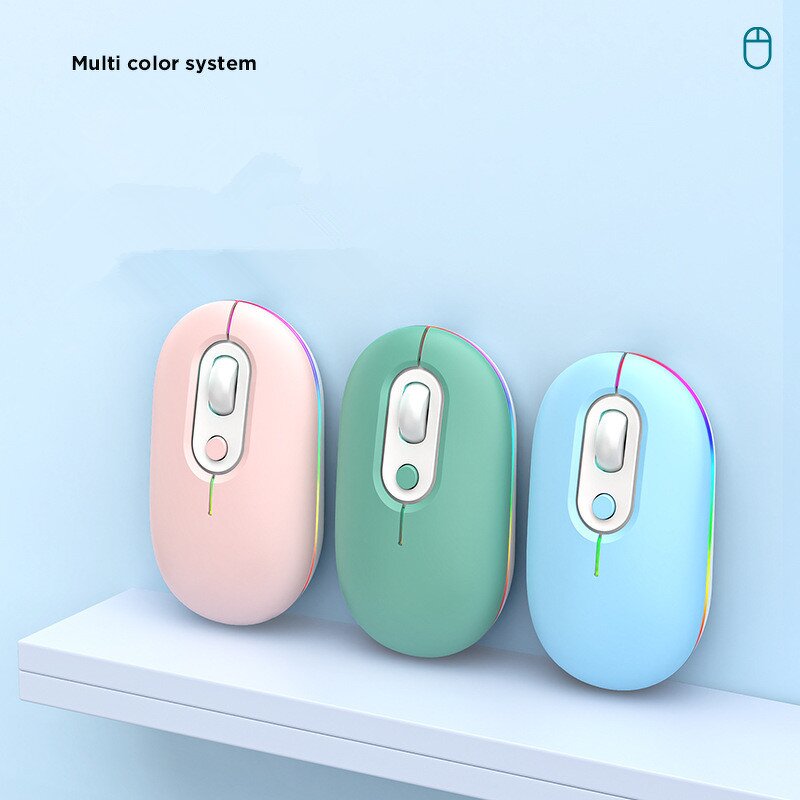 Wireless Mouse Manufacturer - OEM New Rechargeable Silent Blue Tooth Dual Mode