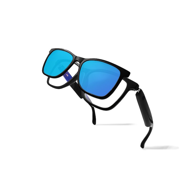 Smart Sunglasses Manufacturer - OEM GS05 Men's with Magnetic Frame Call AI Assistant