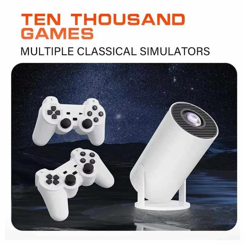 Mini Projector Manufacturer - OEM 720P F300 Outdoor 5G Wireless Android 11 OS 3D Game