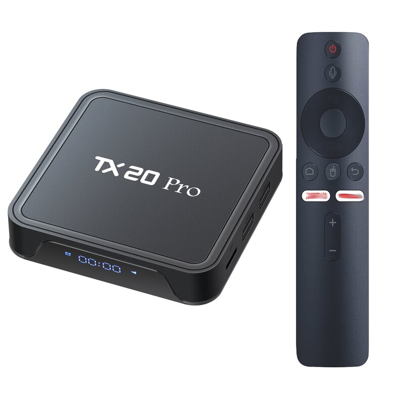 TV Box Manufacturer - OEM Custom 16GB 256GB Android 15 TX20 Pro Allwinner H313 4K