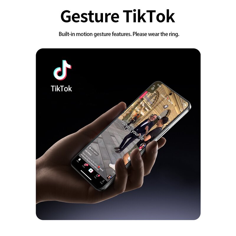 Smart Ring Manufacturer - OEM 2024 R5 5ATM Gesture Photography Heart Rate Sleep