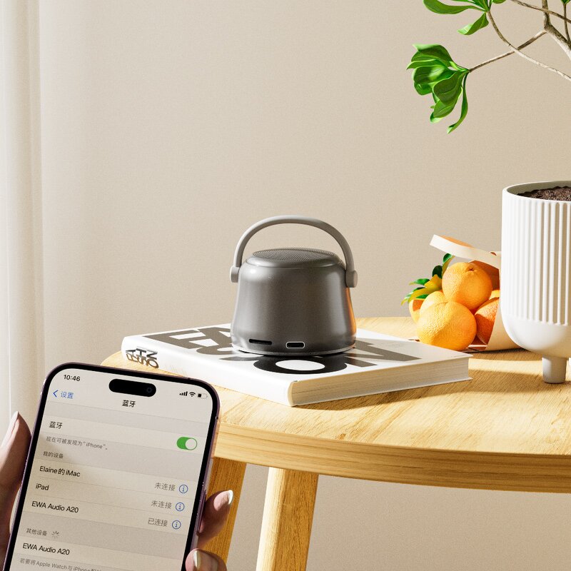 TWS MP3 Player Manufacturer - OEM A20 5W 600mah TF Card Wireless Audio Music Player