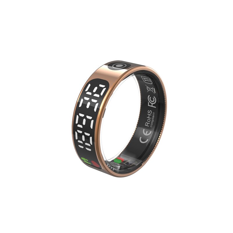 Smart Ring Manufacturer - OEM TK9 3.4g 5ATM Heart Rate Blood Oxygen Sleep Monitor