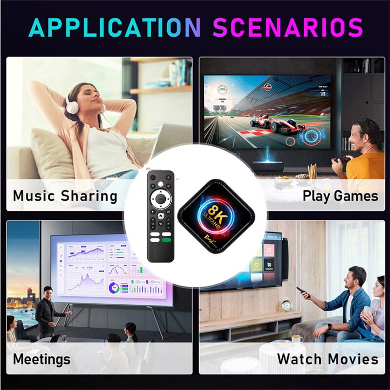 Smart TV Box Manufacturer - OEM High Quality Android 13 RK3528 Quad Core 8K Set Top Box