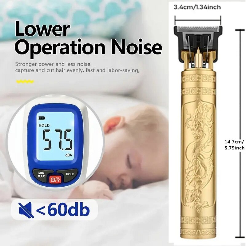 Hair Clippers Manufacturer - OEM 2025 Hot Sale Rechargeable Electric Hair Trimmer