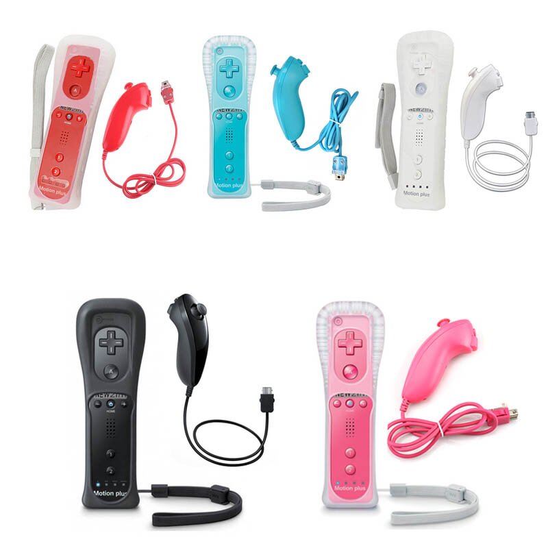 Wii Controller Manufacturer - OEM 2 in 1 Wireless with Motion Plus Nunchuks