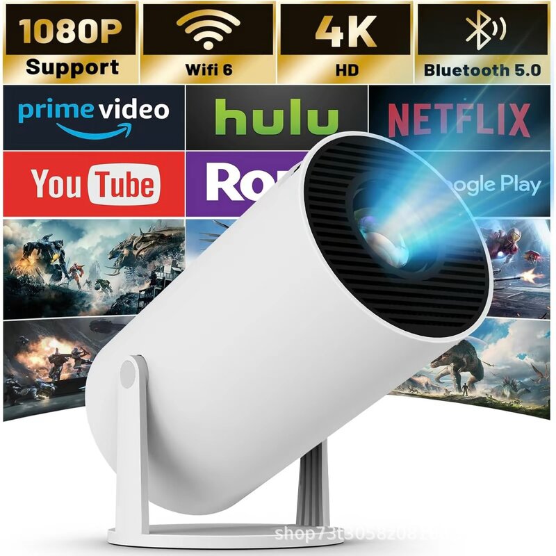 Portable Projector Manufacturer - OEM L HY300 Pro Android 11 Wifi BT5.0 Home Outdoor