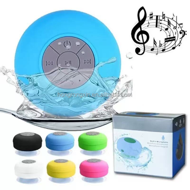 Shower Speaker Manufacturer - OEM Factory High Quality Round Floating Waterproof Sucker