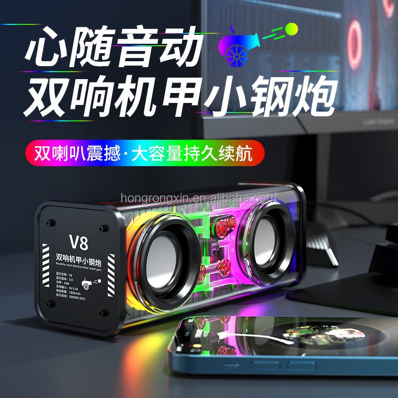 BT Speaker Manufacturer - OEM V8 Mini Wireless Waterproof Portable Outdoor 10W Output