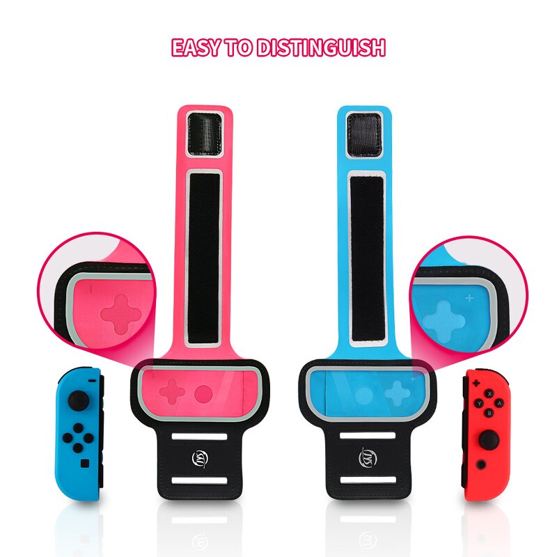 Dancing Wristband Manufacturer - OEM 2pcs Adjustable for Switch Joy-con Hand Straps