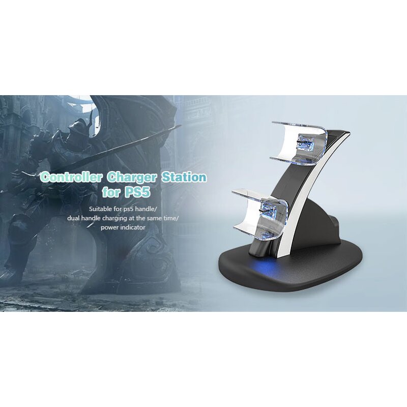 PS5 Charging Base Manufacturer - OEM Fast Charging Station Stand for PS5 Gamepad