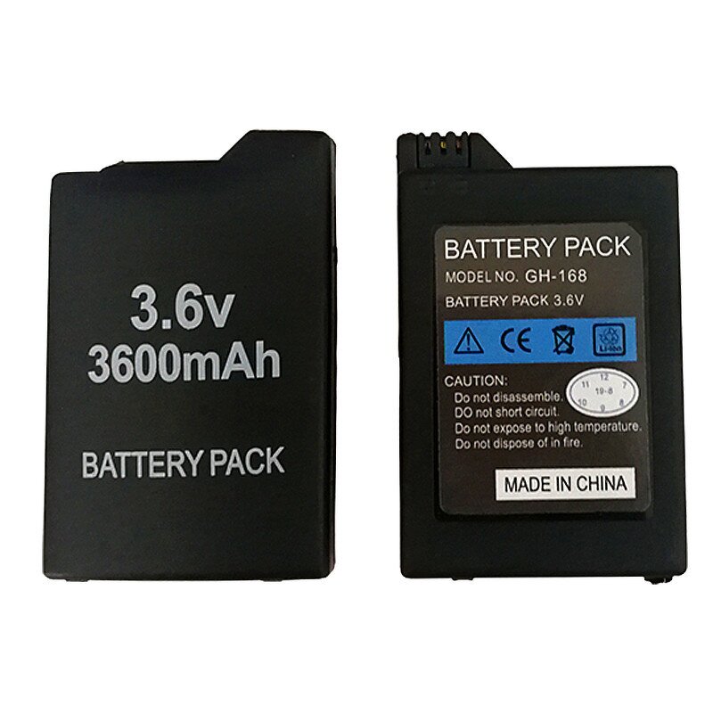 PSP Battery Manufacturer - OEM Rechargeable Pack for PSP3000 1000 2000 PSP-S110