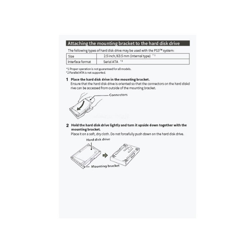 PS3 Hard Drive Bracket Manufacturer - OEM Drive Base Tray for Slim HDD 4000 Accessories