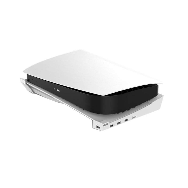 PS5 Wall Mount Manufacturer - OEM Storage Bracket Stand with 4 USB Charger Ports