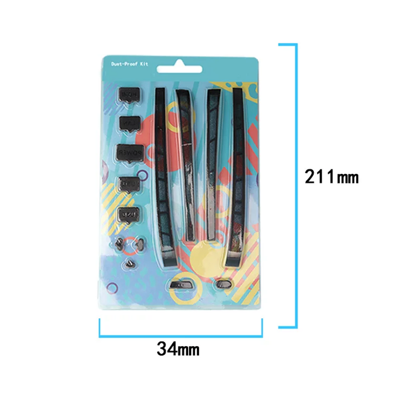 PS5 Dust Cover Set Manufacturer - OEM 14 in 1 Anti Dust Plug for Slim Console