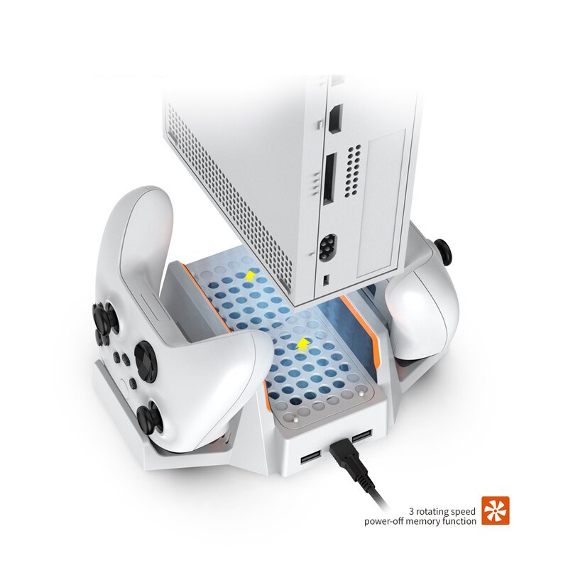 Xbox Vertical Stand Manufacturer - OEM Multifunctional Cooling Fan Charger Handle Base