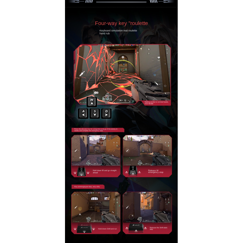 Mobile Gamepad Converter Manufacturer - OEM Gamwing M3 Pro for Android Keyboard Mouse