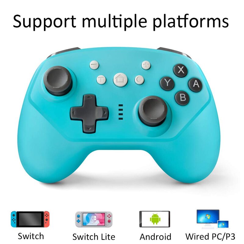 Switch Joystick Manufacturer - OEM BT Wireless Gamepads with Axis Vibration for Pro