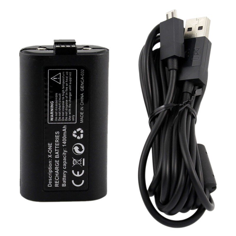 Xbox Battery Kit Manufacturer - OEM with USB Cable Rechargeable Pack for Xbox One