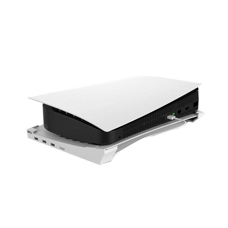 PS5 Wall Mount Manufacturer - OEM Storage Bracket Stand with 4 USB Charger Ports