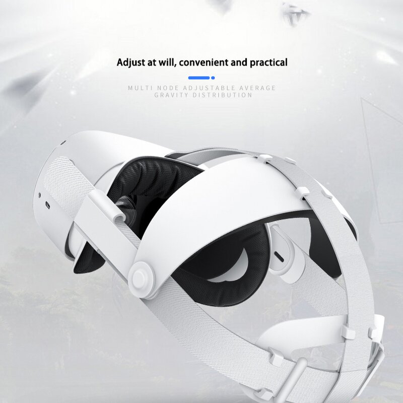 VR Face Cover Manufacturer - OEM Adjustable for Oculus Quest 2 Head Strap Accessories