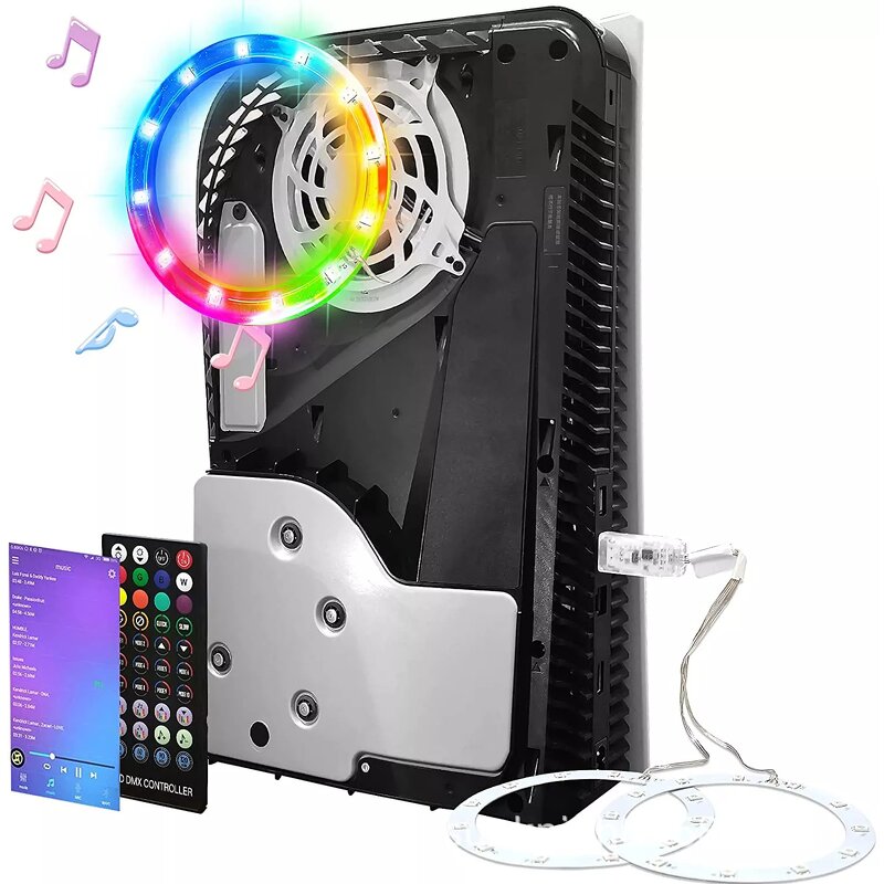 PS5 LED Light Manufacturer - OEM 400 Effects Music Sync 8 Color Changing Accessories