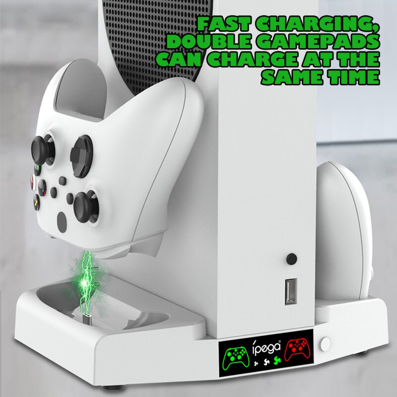 Xbox Charging Dock Manufacturer - OEM with Dual Battery Pack Cooler Fan IPEGA PG-XBS012