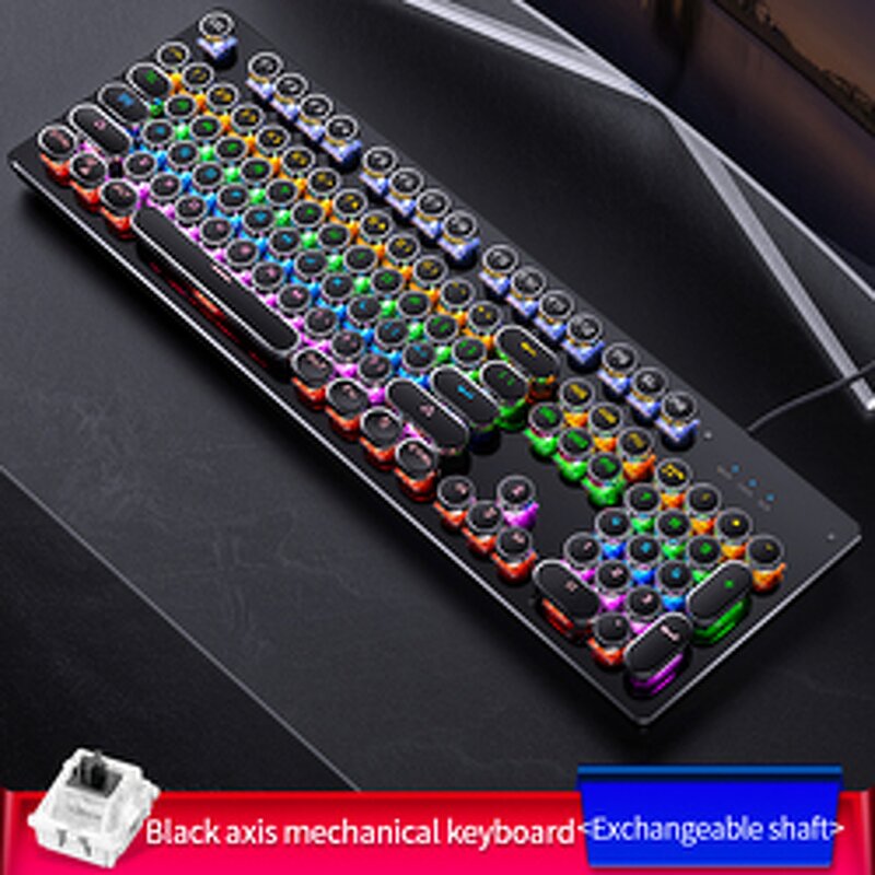Gaming Keyboard Manufacturer - OEM 104 Key Wired USB RGB Mechanical Keyboard