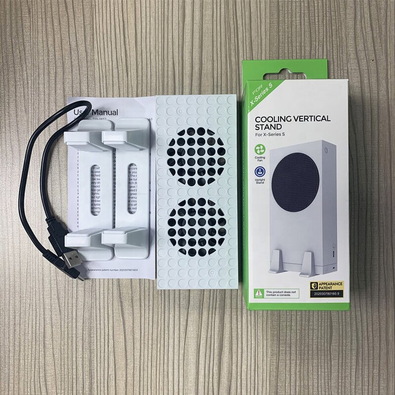 Xbox Cooling Stand Manufacturer - OEM 2 USB Hub Charging Dual Cooler Vertical Fan