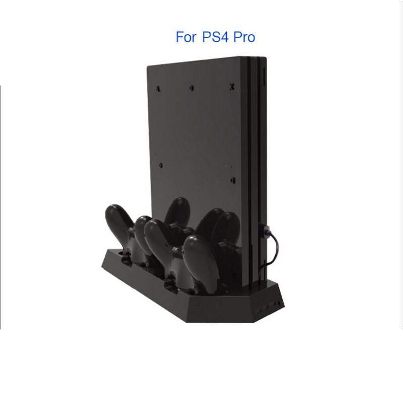PS4 Charging Stand Manufacturer - OEM Vertical Stand Cooler Fan Charging Station TP4-023B