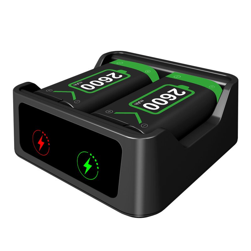 Xbox Charging Station Manufacturer - OEM with High Speed 2x2600mAh Battery for Series X